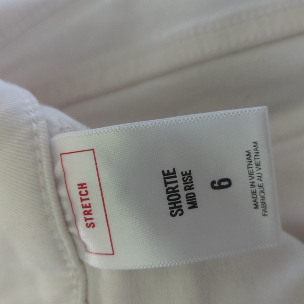 Express Shortie Mid Rise Sz 6 - Picture 3 of 5